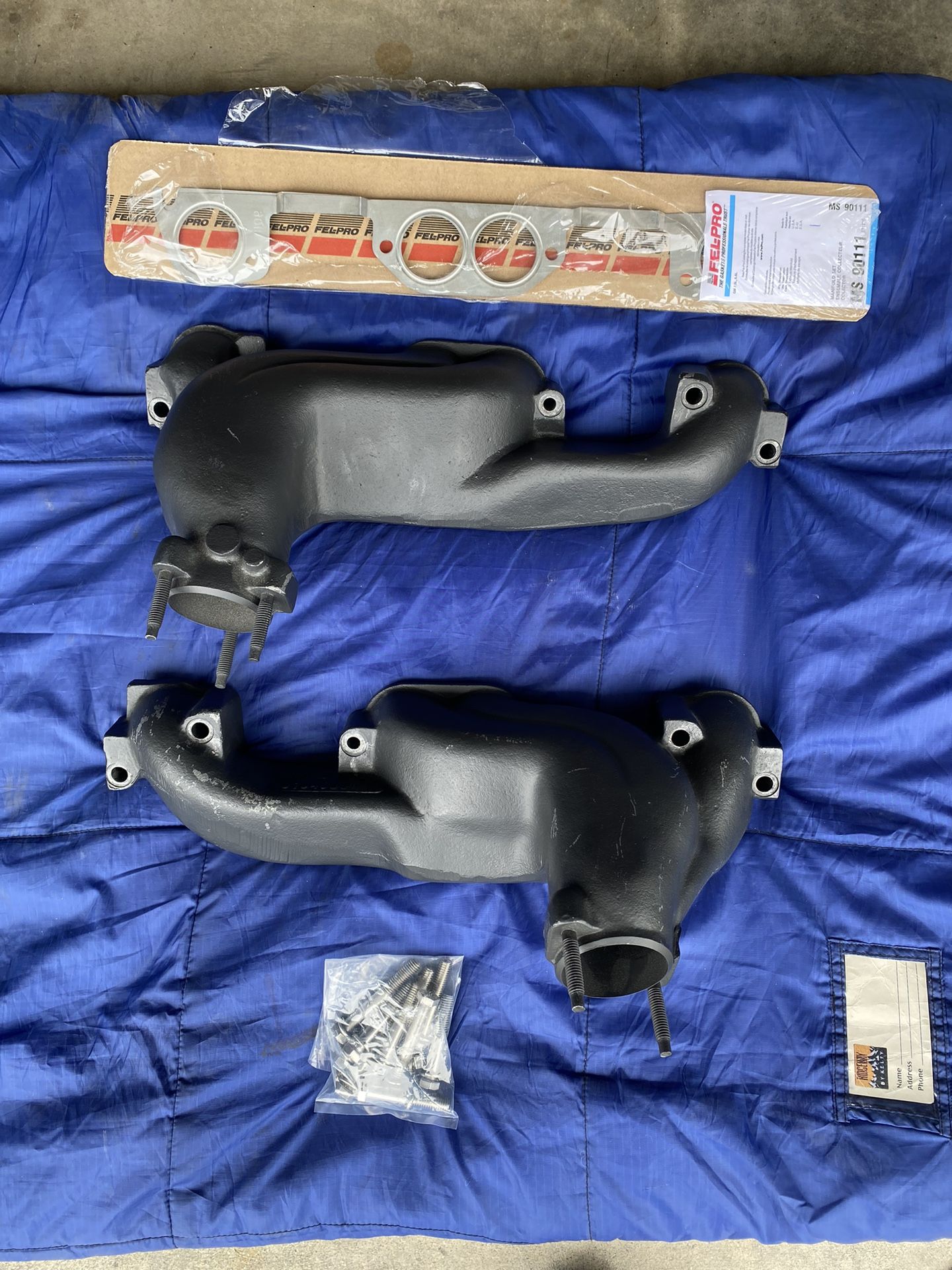 Pontiac Ram Air Exhaust Manifolds