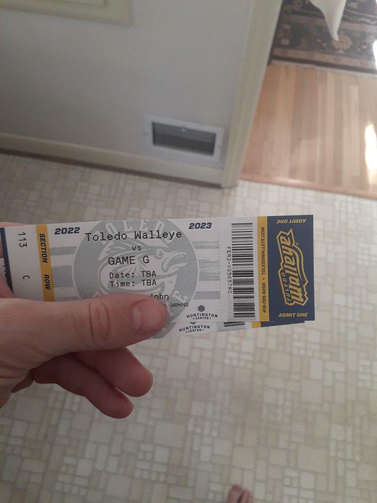 Toledo Walleye Playoff Tickets