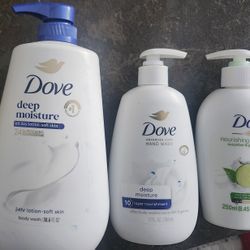 Dove 24hr Lotion Soft Skin 30oz, Deep Moisture & Nourishing Hand Washes