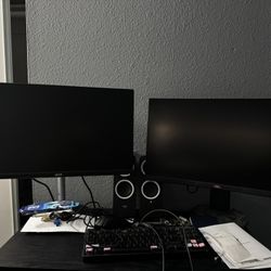 Pc Monitor , Keyboard , Speakers 