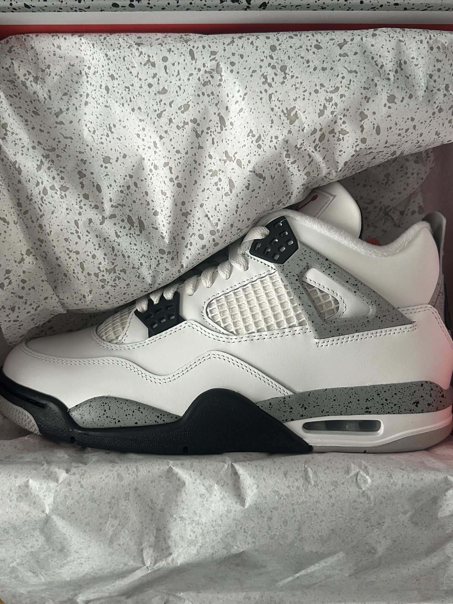 Size 13 - Air Jordan 4 White Cement