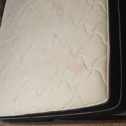 Clean King Matress ! Box Spring Included !