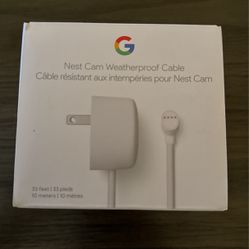 Nest Cam Weather Proof Cable 