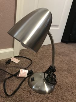 Two silver desk lamps!