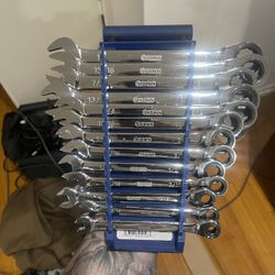 Quinn Sae 100tooth Ratcheting Wrench Set 13 Piece