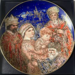 The Edna Hibel Collector Plate 