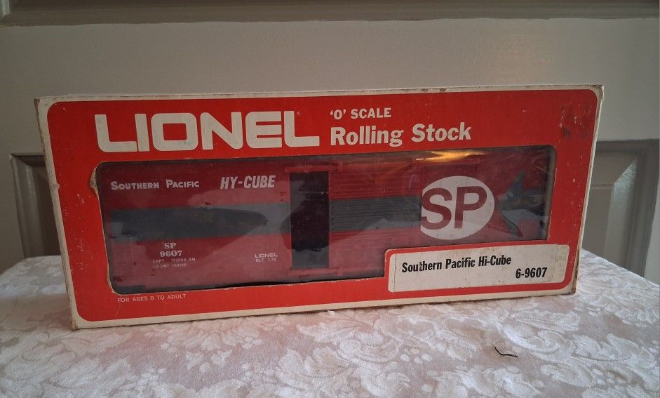 O Gauge Lionel 6-9607 Southern Pacific Hi-Cube (EXCELLENT BOXED)