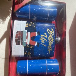 Christmas Flask And Travel Cup Set