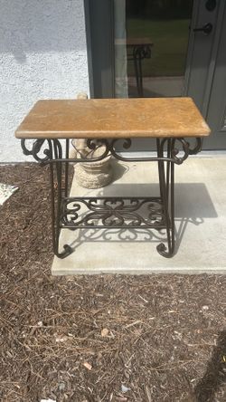 Table With Granite Top
