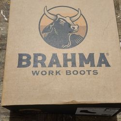 Brahma Work Boots Size 8