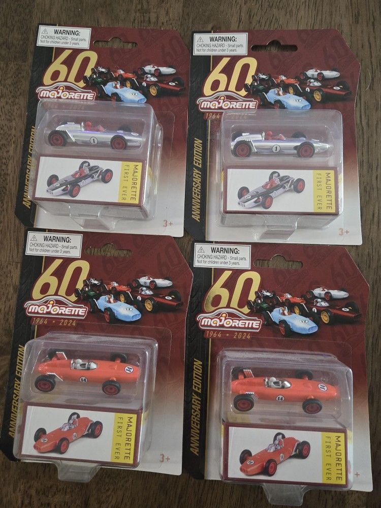 Majorette Anniversary Edition 60 First Year Ever Chase CHROME And ORANGE