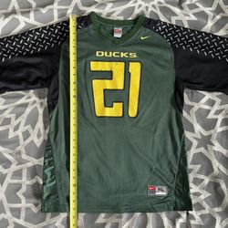 Vintage Oregon Ducks Jersey by Nike Team  - Youth XL
