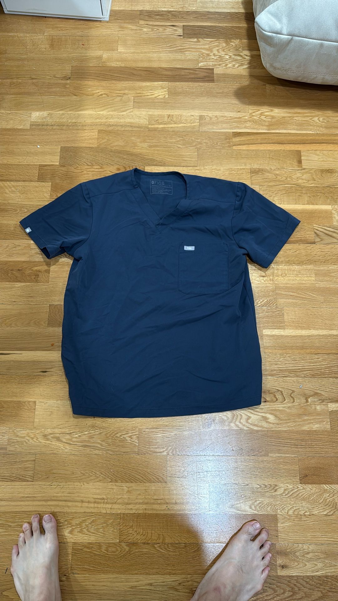 Men’s Figs Medium Scrub Top