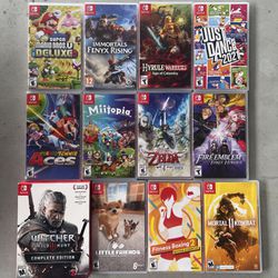 Nintendo Switch Games ( New And Used) 
