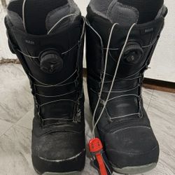 Burton Snowboard Boots- Men's Size 8