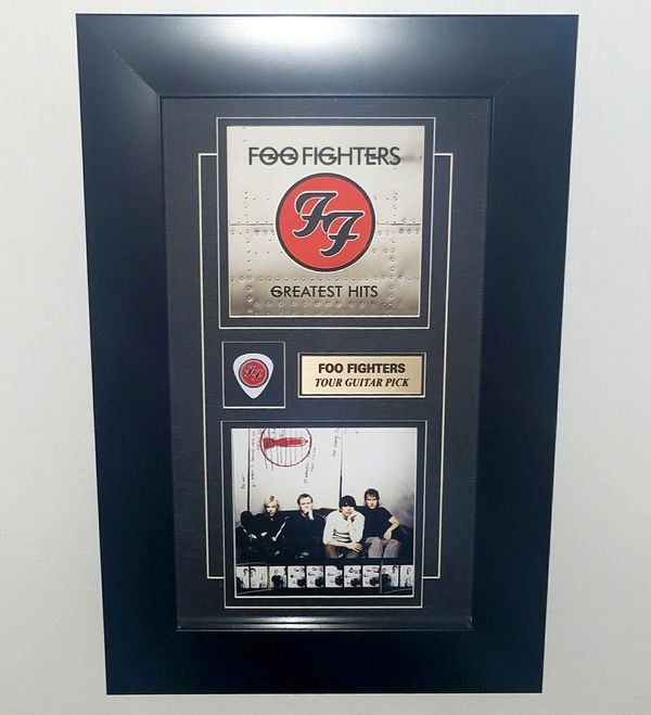 Foo Fighters Tour Guitar Pick Frame For In Las Vegas Nv Offerup Foo Fighters Tour Guitar Pick Frame