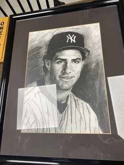Original Drawing Of Paul O’neill Yankees