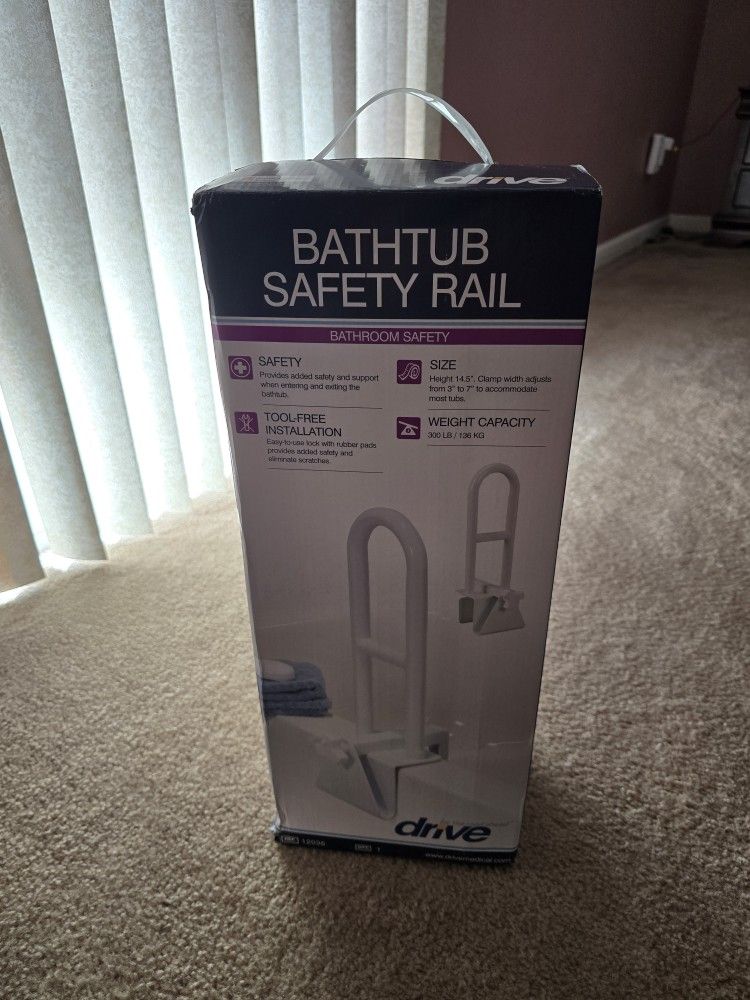 Bathtub Safety Rail