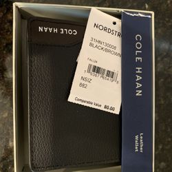 Cole Haan Men’s Leather Wallet $29