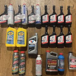 Car Motor Oil and Maintenance Stuff 