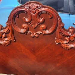 King Solid Cherrywood PULASKI poster Bed