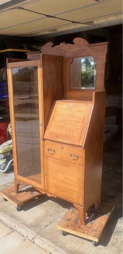 Antique secretary desk