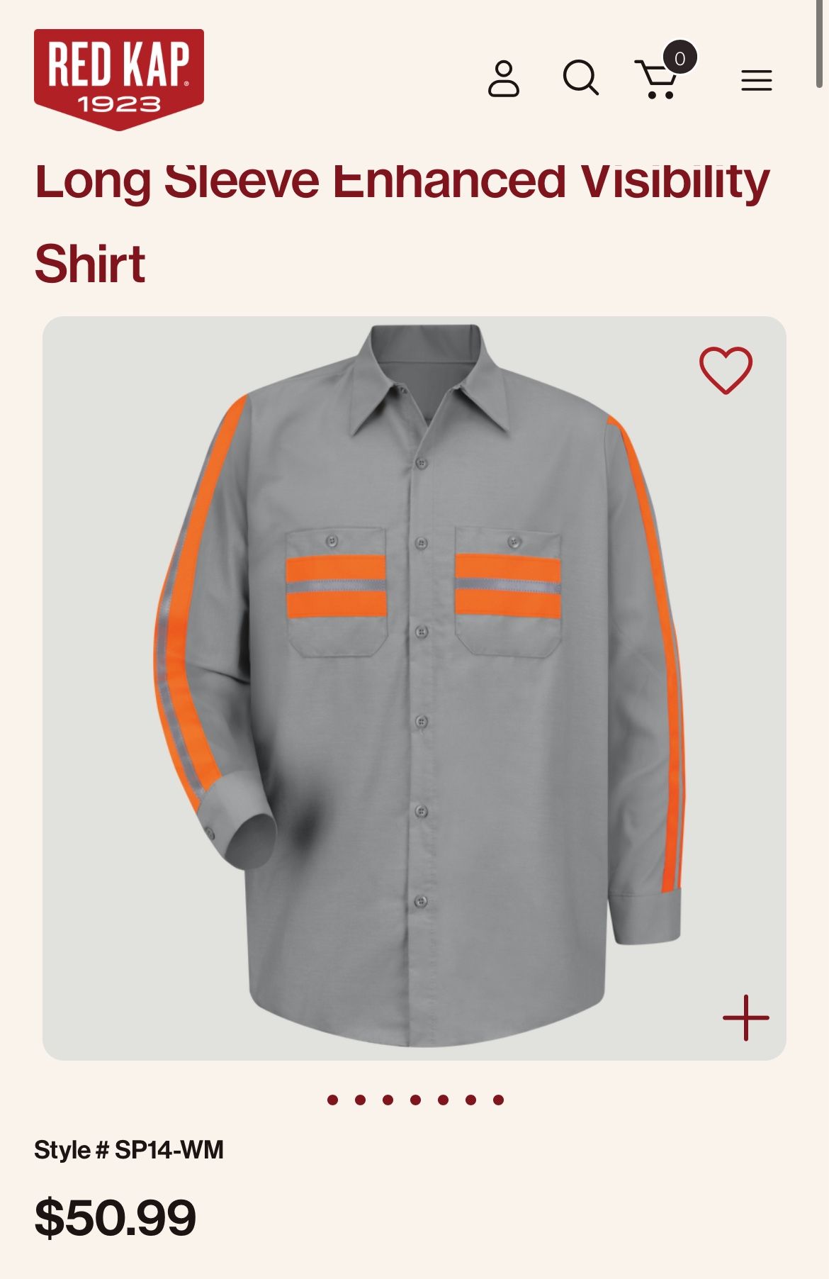 RED KAP WORK SHIRTS!  $5 SS, $10 LS All Sizes Decatur & Hacienda Ave 10 am-6 pm Mon-Sat
