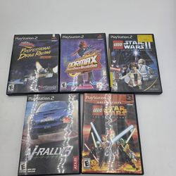 $5 each PlayStation 2 game
