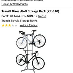 NEW Bikes Aloft 2 Bicycle Storage Rack / Work
