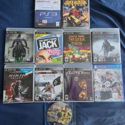PS3 and PS4 games