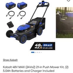 Kobalt 48v Max Brushless Push Mower