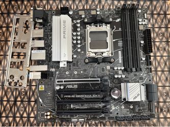 ASUS PRIME B650M-A AX II AMD B650 SOCKET AM5 DDR5 DP MATX MOTHERBOARD