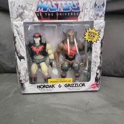MOTU ORIGINS Sketch Book Hordak &Grizzlor