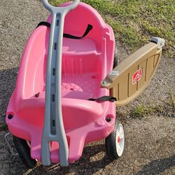 Step 2 Pink Wagon With Door And Belt Straps... $50