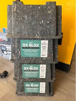 OX Blocks Trailer Jack Blocks set of 4