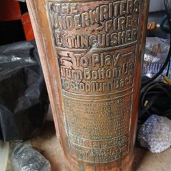 UNDERWATER FIRE EXTINGUISHER 