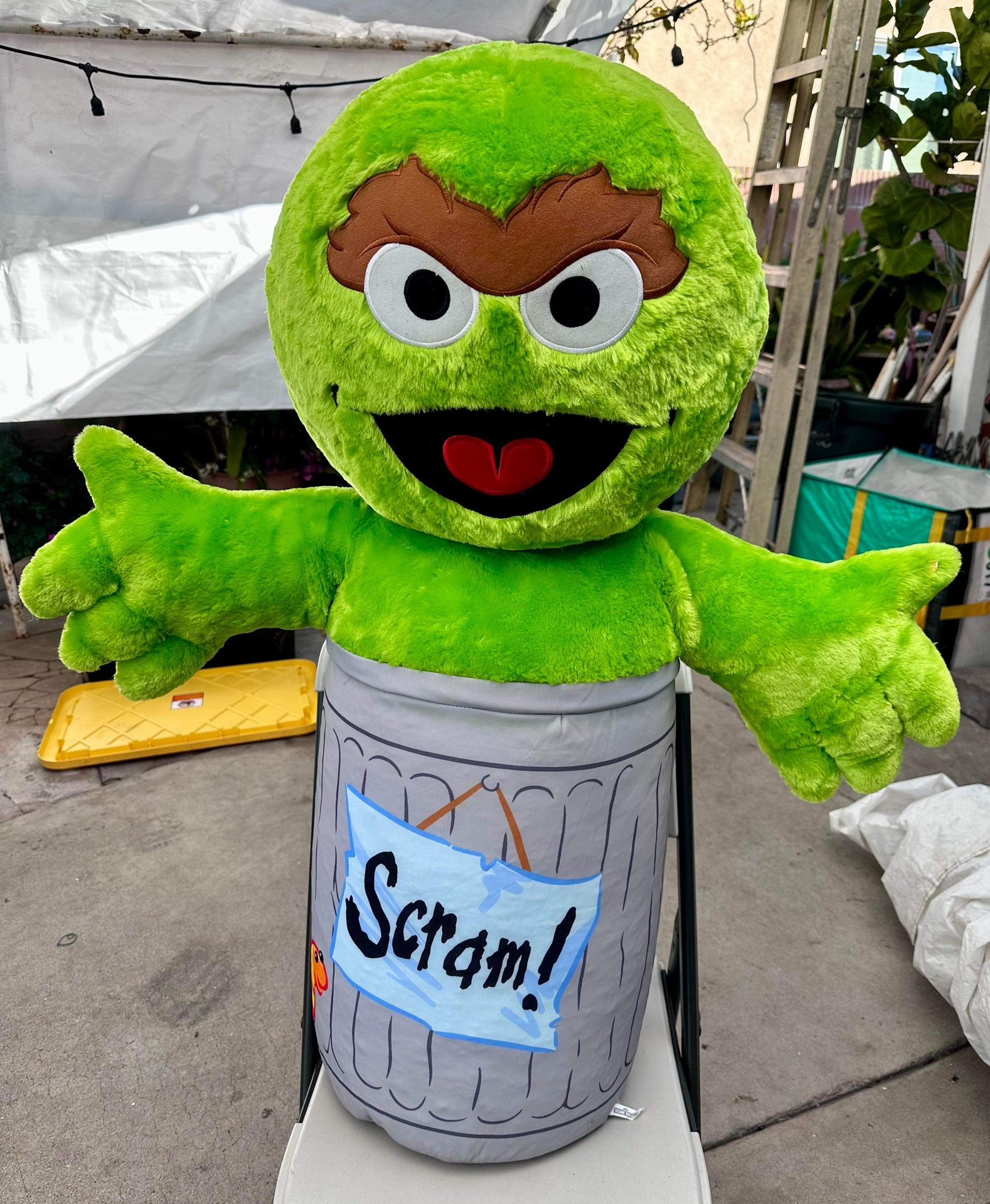 Oscar Stuffed Doll - 42 in