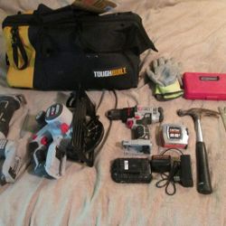Porter Cable Tools With Accessories

