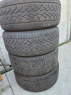 Wheels and tires set,  285/35ZR22  110W XL, 6 lug pattern