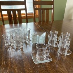 BRAND NEW TEA SET WITH SAUCERS FOR 12 