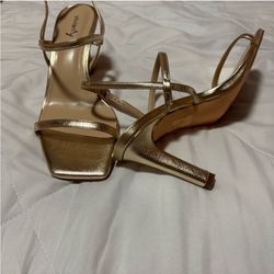 Metallic Gold Sandals