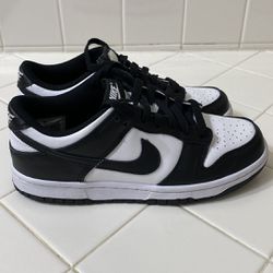 Nike Low Dunk Black And White Shoes