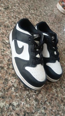 Panda nikes Kids Size 10 C