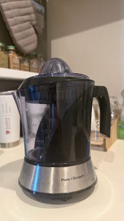 Pohl + Schmitt Deco-Iine electric citrus juicer machine extractor