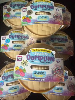Crazy Fun Squishy Dumpling Mystery Fidget Toy Series 3
