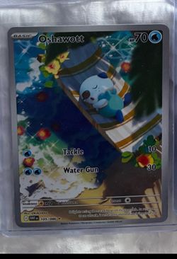 Oshawott Pokémon card