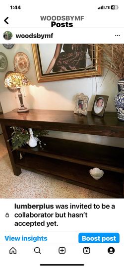 Foyer Slim Custom Made And Island Extension Tables