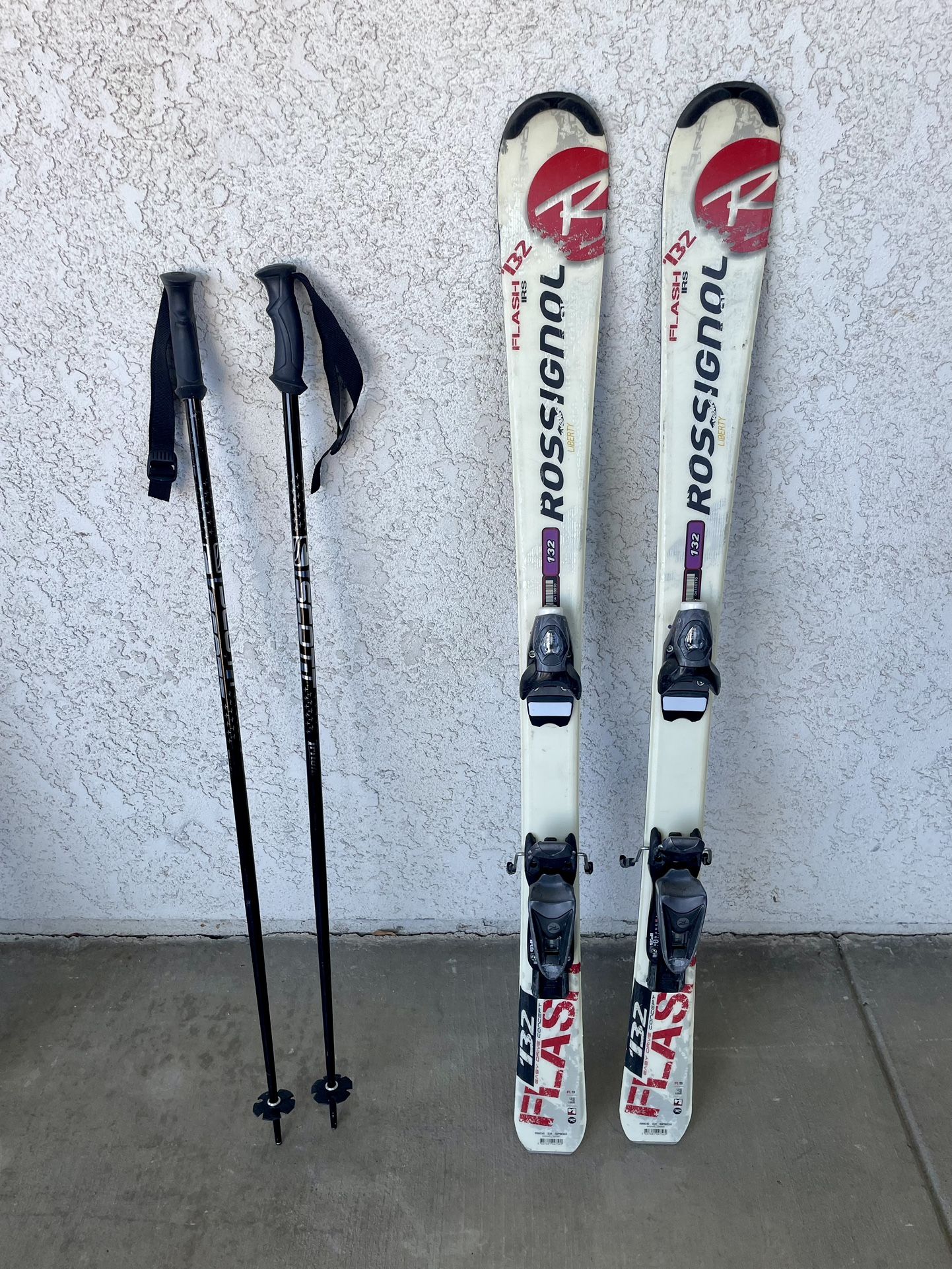Rossignol IRS Flash Skis size 132 cm