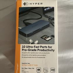 Hyperdrive Next 10 Ultra-fast Ports 
