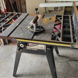 Craftsman Table  Saw  10" Blade 